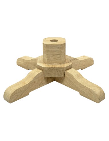 Stojak dębowy naturalny 50 cm