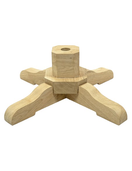 Stojak dębowy naturalny 50 cm