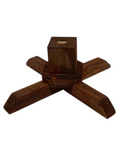 Stojak sosnowy ciemny 50 cm 2