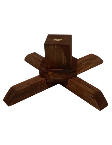 Stojak sosnowy ciemny 50 cm