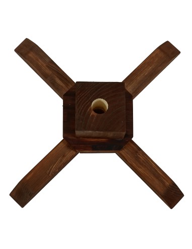 Stojak sosnowy ciemny 50 cm