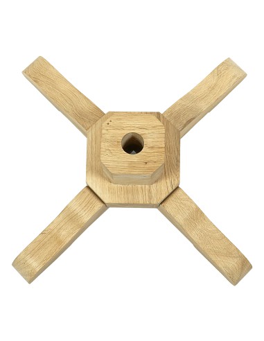 Stojak dębowy naturalny 50 cm