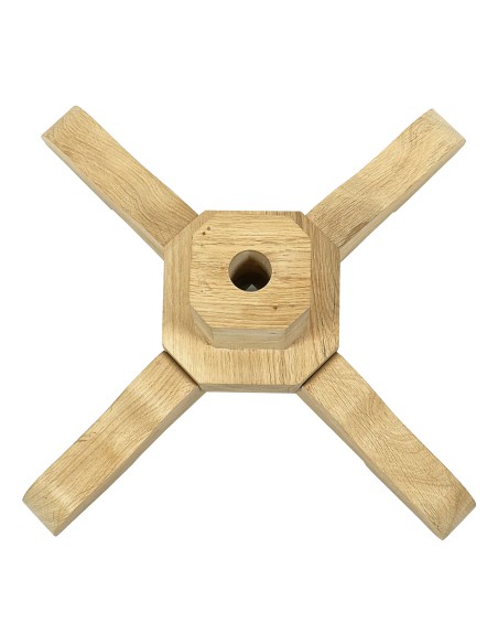 Stojak dębowy naturalny 50 cm