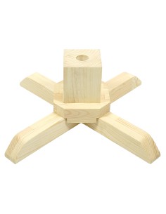 Stojak sosnowy naturalny 50 cm