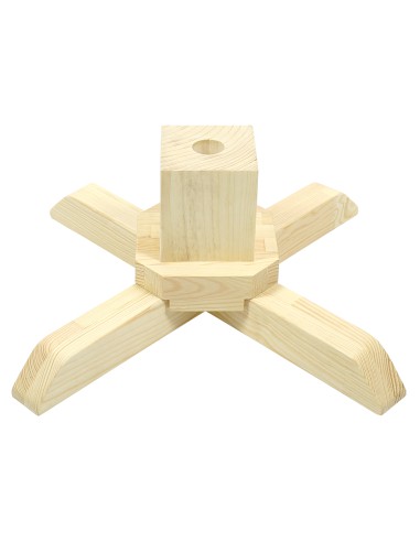 Stojak sosnowy naturalny 50 cm