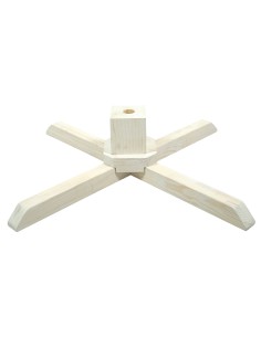 Stojak sosnowy bielony 80 cm