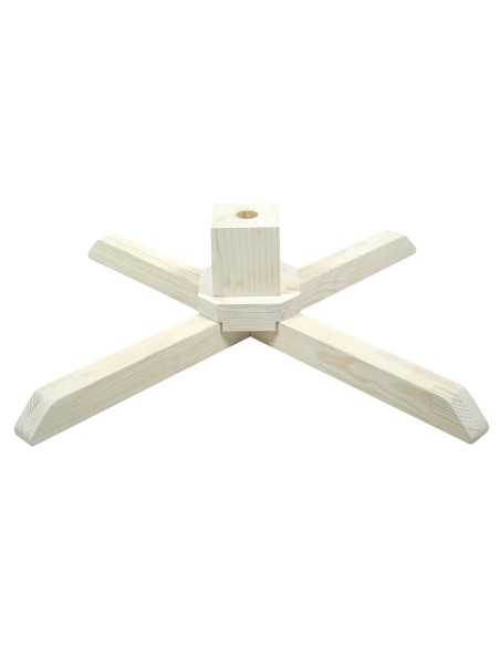 Stojak sosnowy bielony 80 cm
