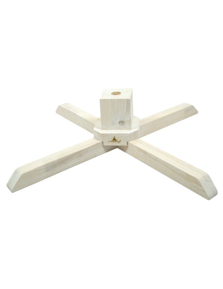 Stojak sosnowy bielony 80 cm