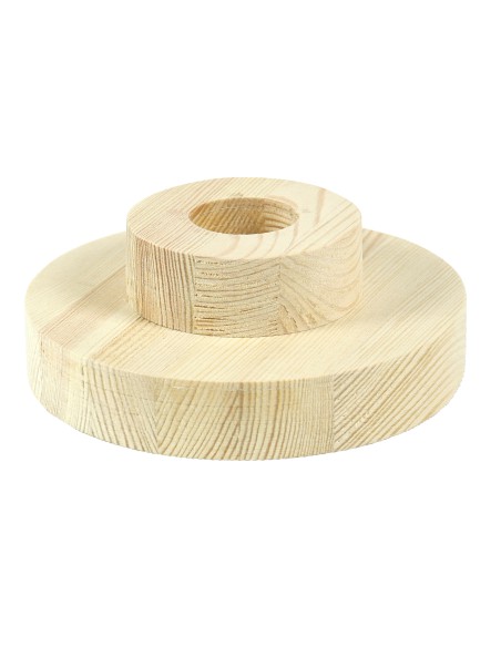 Stojak sosnowy naturalny okrągły 15 cm