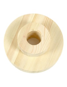 Stojak sosnowy naturalny okrągły 15 cm 2