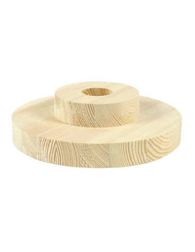 Stojak sosnowy naturalny okrągły 20 cm