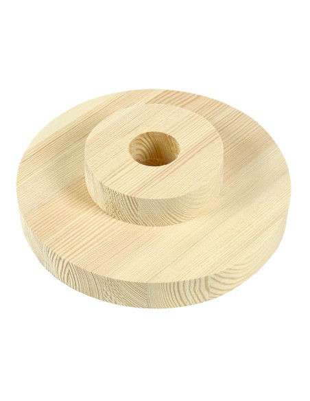 Stojak sosnowy naturalny okrągły 20 cm
